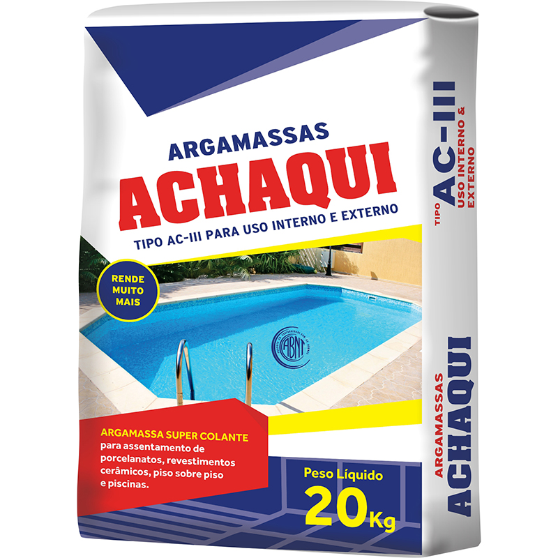 Argamassa AC-III (Externo) 20kg Achaqui