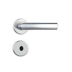 Fechadura Wc Roseta E Maçaneta Inox Escovado Linha 1400 Siena 1420/23ri 93473 Silvana
