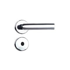 Fechadura Wc Roseta E Maçaneta Inox Polido Linha 1400 Capri 1420/22ri 93442 Silvana