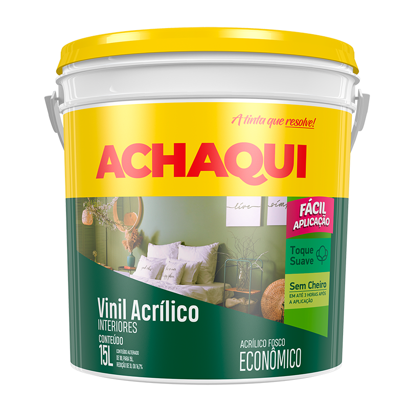 Tinta Látex Vinil Acrílico Branco Neve 15l Achaqui