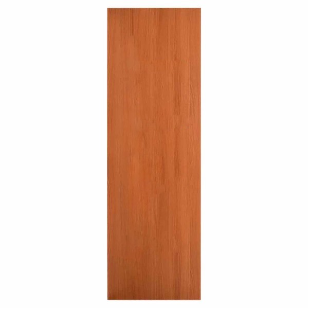 Porta de Madeira Lisa Semi-Sólida 60x210x3,5cm Mogno Veneza Pintura Uv Borda Fitada Madelar