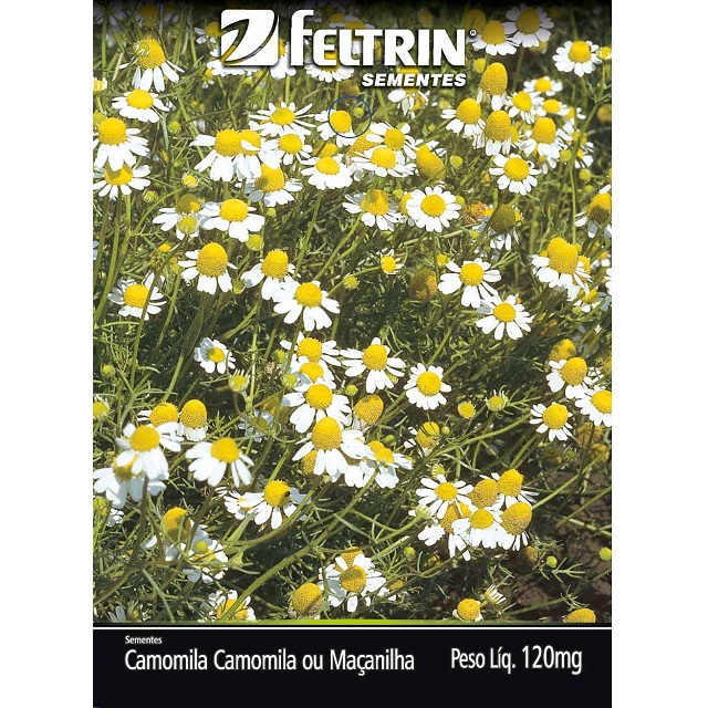 Sementes de Camomila Ou Maçanilha 120mg - (096.0604.Evtc) Feltrin