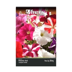 Sementes de Petúnia Anã Compacta Sortida 80mg - (094.0291.Evfc) Feltrin