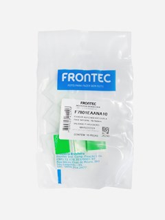 Fixador Autoadesivo Plástico 19x19x6mm Branco C/10 Peças F7801eaana10 Frontec