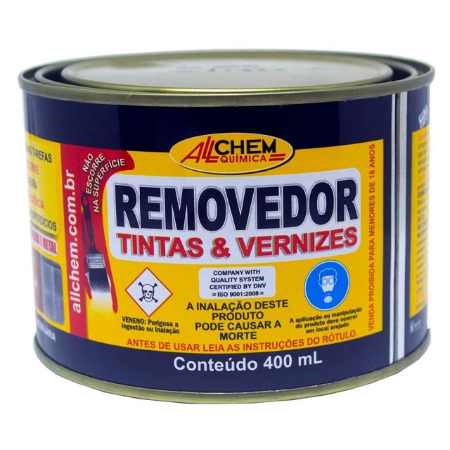 Removedor Pastoso de Tintas E Vernizes 400ml(1026) Allchem