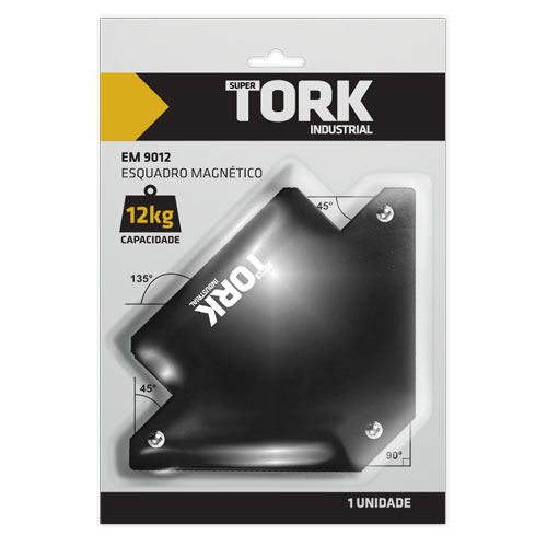 Esquadro Magnético Para Soldador Capacidade 12kg Em-9012 Tork