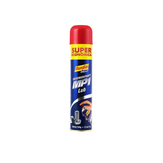 Spray Lubrificante Desengripante Mp1 Lub 321ml/193g Mundial Prime