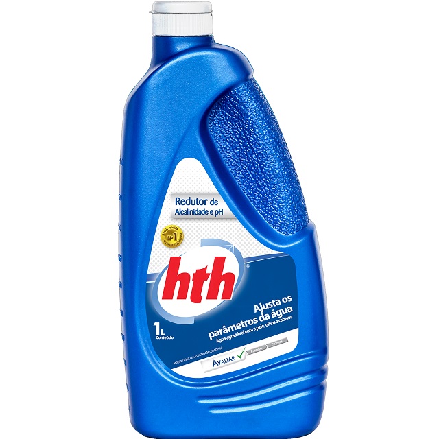 Redutor de Alcalinidade E Ph Extra Forte Para Piscina 1l Hth Innovative