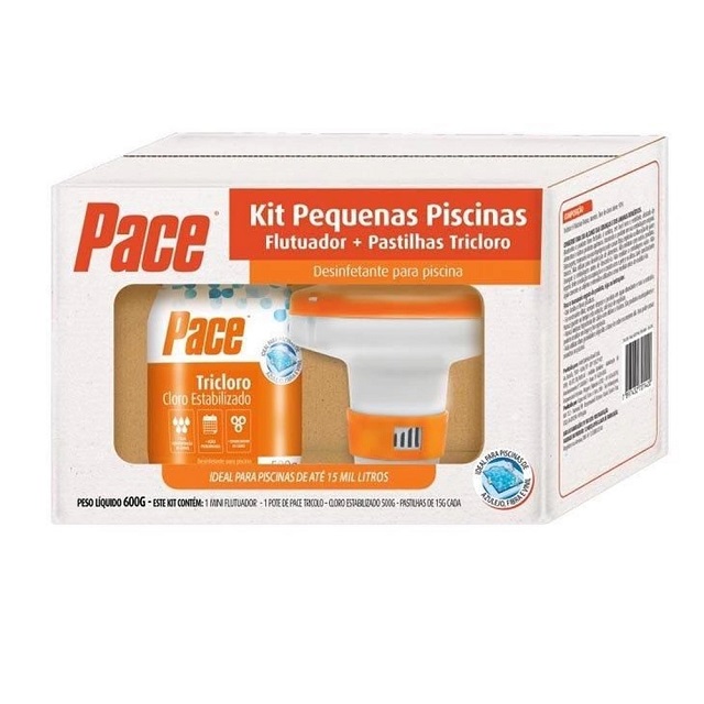 Kit Para Pequenas Piscinas Pace Flutuador E Pastilha Tricloro 500g Hth Innovative