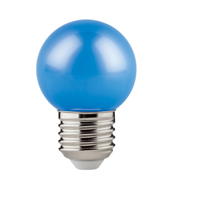 Lâmpada Led Bolinha Classic P E27 1,2w 6lm Azul Ledvance