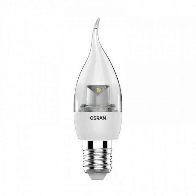 Lâmpada Led Vela Chama E14 3w 260lm 2700k Osram