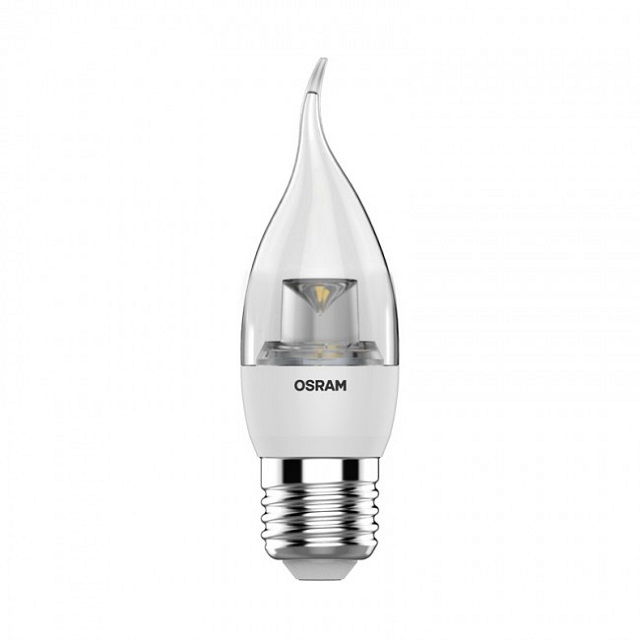 Lâmpada Led Vela Chama E27 3w 260lm 2700k Osram