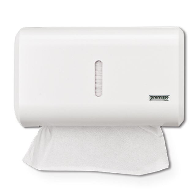 Dispenser Para Papel Toalha Interfolhado Com Adaptador Para Papel Higiênico Cai-Cai Urban Branco 340323-1 Premisse