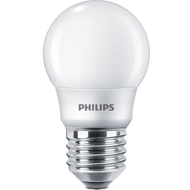 L mpada Led Bulb Mini G45 E27 4w 350lm 6500k Br Philips Armaz m