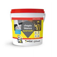 Chapix Blanco Adesivo Para Chapiscos E Argamassas 3,6l Quartzolit