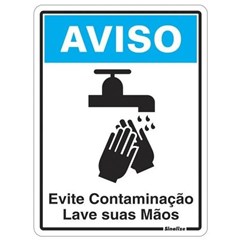 Placa Sinalizadora Em Poliestireno15x20cm 