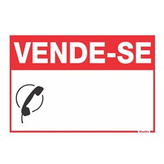 Placa Sinalizadora Em Poliestireno 20x30cm 