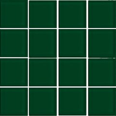 Pastilha de Vidro Top Glass Color 2,4 X 2,4 Cm Tela 30x30 Cm Floresta Pointer