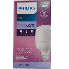 Lâmpada Led Bulb T Alta Potência E27 24w 2800lm 6500k Branca Philips