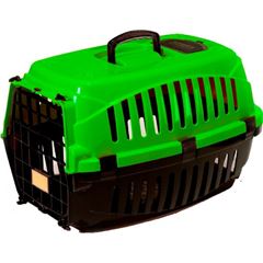 Caixa de Transporte Para Pets N°2 Verde Cx2vd (Alt.29 X Larg.33 X Comprim.50cm) 10924 Christino
