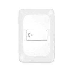 Pulsador Campainha 2a Branco Lgx040 Pop Pial