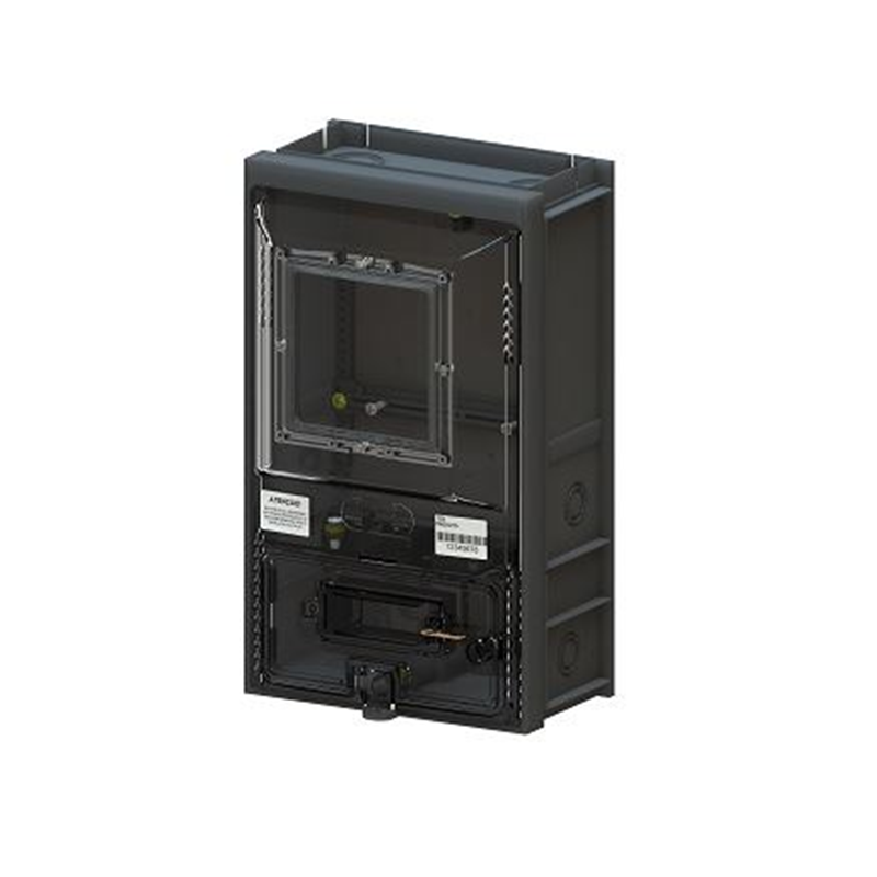 Quadro Para Medidor Monofásico + Caixa Para Disjuntor Padrão Pe/Ba/Rn Taf