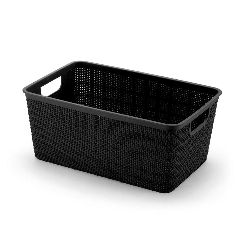 Cesto Home Organizer (26,5x16,5x11,5cm) 4l Preto 1725pr Plasnorthon