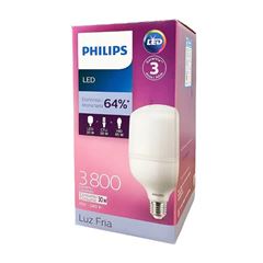Lâmpada Led Bulb T Alta Potência E27 30w 3800lm 6500k Branca Philips