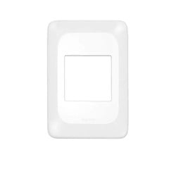 Placa 4x2 Com Suporte 2 Postos Branca Lgp22 Pop Pial