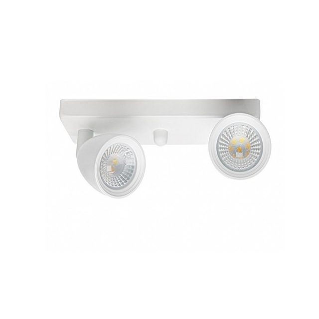 Luminária Led Spot Direct 8w (2x4w) 100 A 240v 600lm 6500k Branca 15090226 Taschibra
