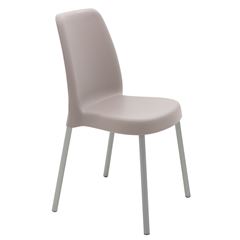 Cadeira de Polipropileno Vanda Summa (Pés Em Alumínio) Camurça 92053/921 Tramontina