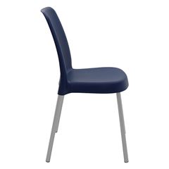 Cadeira de Polipropileno Vanda Summa (Pés Em Alumínio) Azul Yale 92053/170 Tramontina