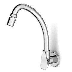 Torneira Cozinha Parede Bica Móvel Alta Like Cromada B5013cycrb Celite