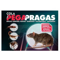 Cola Pegapragas Para Ratos Baratas Escorpiões Aranhas Unid. 789 Chemone