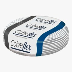Cabo 2,5mm² 750v Cobreflex Peça Com 100 Metros Branco Cobreflex