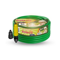 Mangueira Pvc Para Jardim Peça Com 15 Metros Garden Eco Verde 8199 Plastman