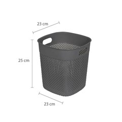 Cesto Organizador 12 Litros Concreto Co12*Crt Astra