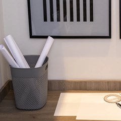 Cesto Organizador 12 Litros Concreto Co12*Crt Astra