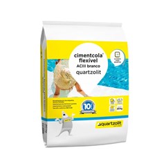 Argamassa AC-III Cimentcola  Externa Branca 20kg Quartzolit