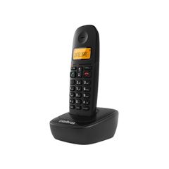 Telefone Sem Fio Com Identificador de Chamadas Preto Ts 2510 - Intelbras
