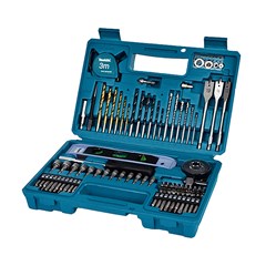 Conjunto de Acessórios Para Furadeiras E Parafusadeiras 102 Peças Com Maleta E-10730 Makita
