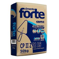 Cimento Forte CPII 50kg Cbmc