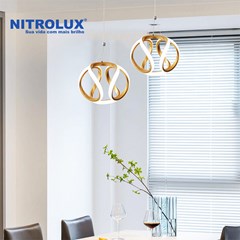 Luminária Led Pendente Lp-021d 35w 3 Em 1 5642 Nitrolux