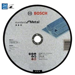 Disco de Corte Abrasivo Para Metal 230 X 3,0 X 22,23mm 2608619740 Bosch