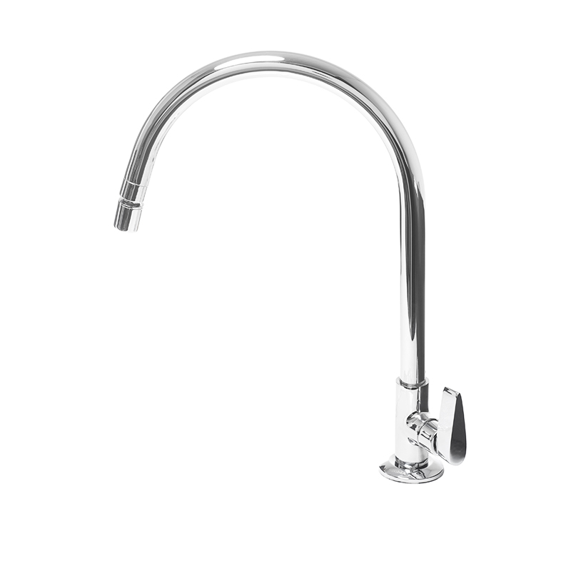 Torneira Cozinha Mesa Bica Móvel Tubo Maior 1/4 Volta Cromada Pinna 1164 Sigma