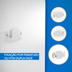 Cabeçeira Para Cama Queen Estofada Texas Branca 162x120x12cm Pa29609 Probel