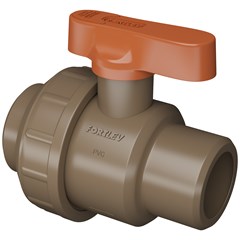 Registro de Esfera Soldável Pvc Marrom 60mm Fortlev