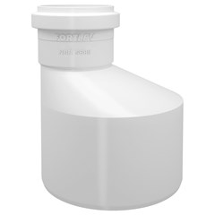 Redução Excêntrica Pvc Br Esgoto 100x75mm Fortlev