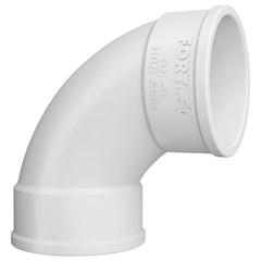 Curva Curta 90° Pvc Br Esgoto 40mm Fortlev