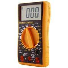 Multímetro Digital 1000v Cat I (Mede Tensão Ac/Dc, Corrente Dc, Resistência, Testes de Hfe Transistor, Diodo E Continuidade) Hm-1002b 21n278 Hikari